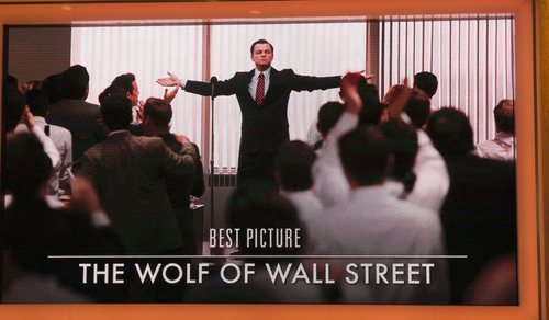 Collega's van de Wolf of Wall Street