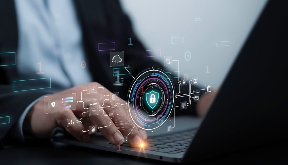 Cybersecurity door een cyberaanval door Russische hackers
