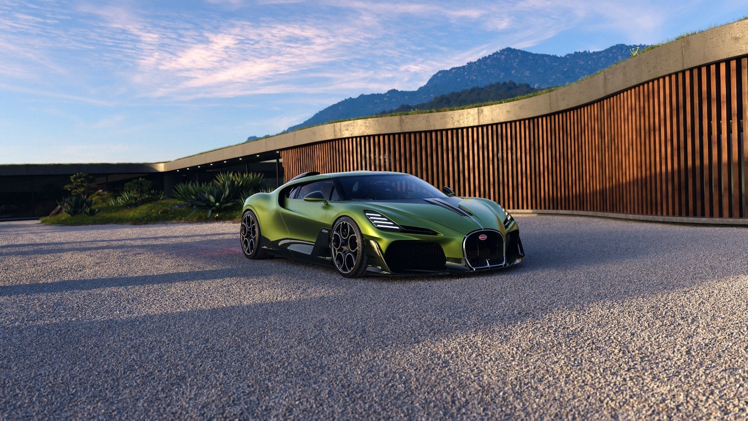 Michel Perridon's new bugatti Brouillard
