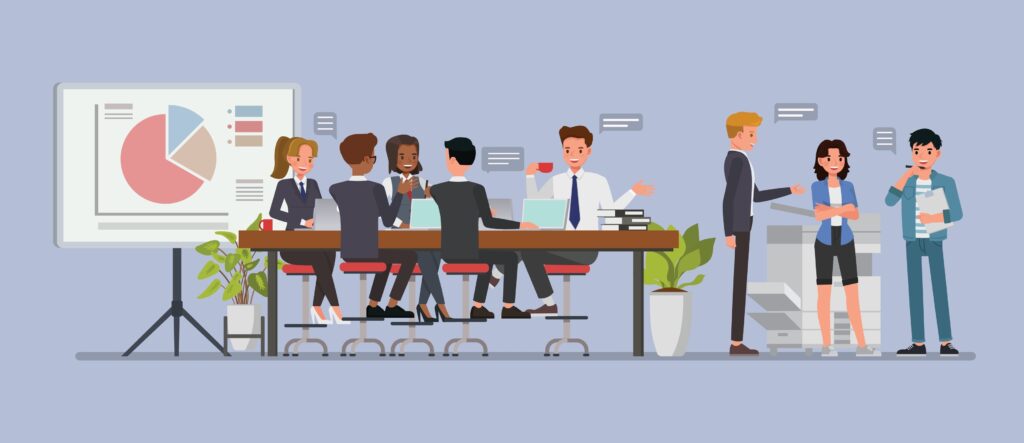 De nieuwe werkcultuur: vergaderen om te vergaderen