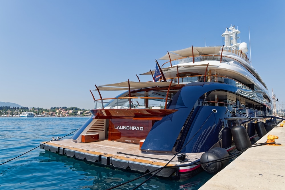 Superyacht van Mark Zuckerberg