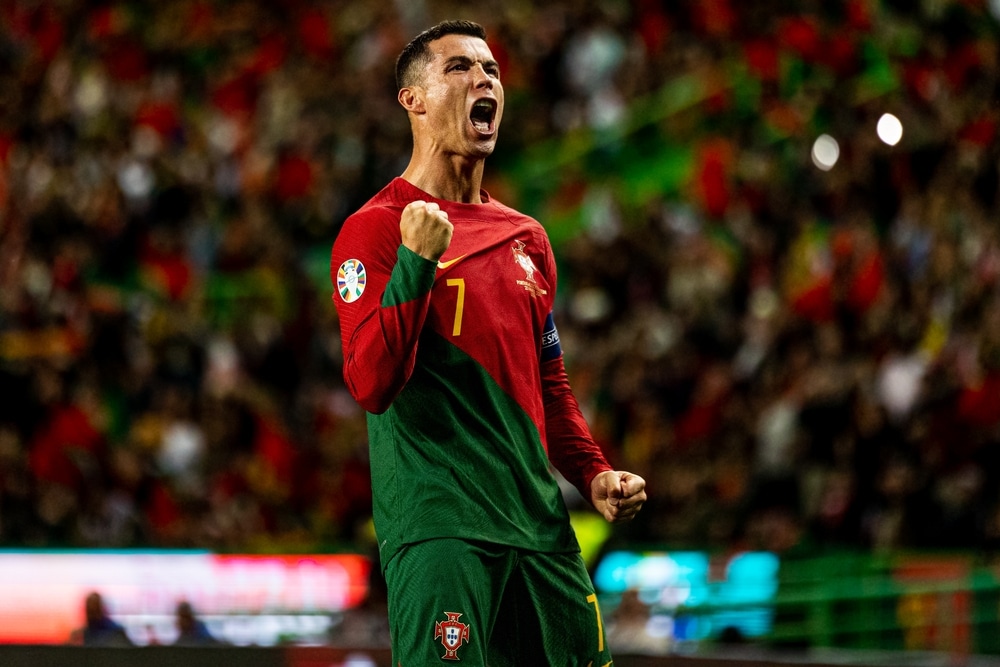 Christiano Ronaldo voor portugal
