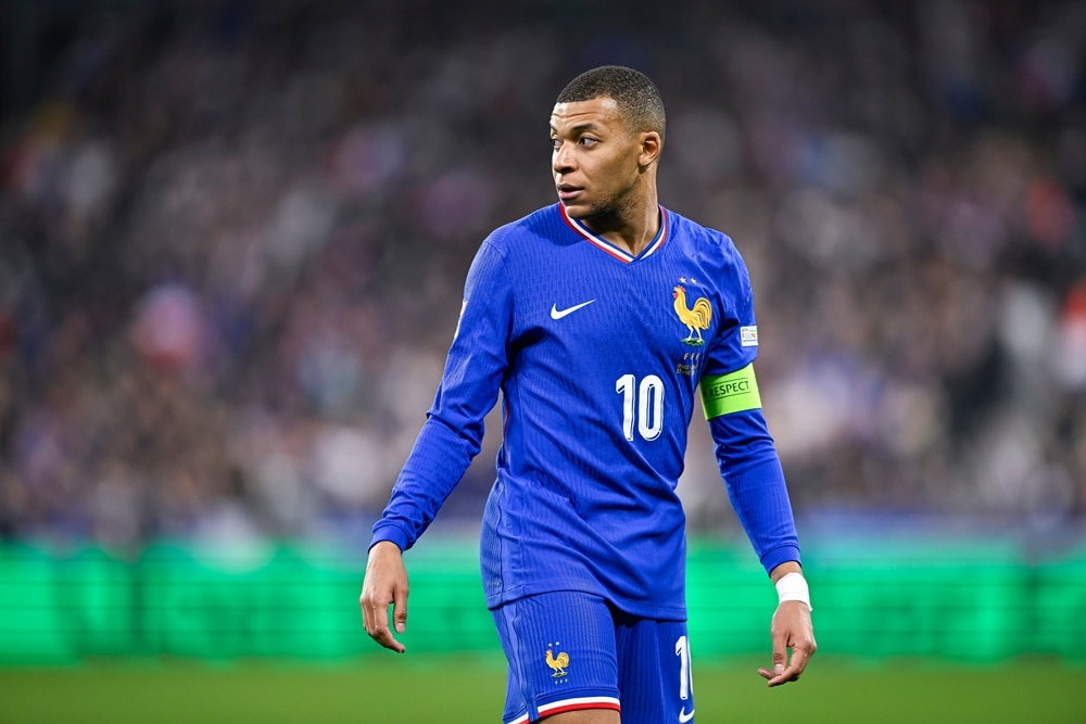 Kylian Mbappe during the UEFA Nations League football match France VS Croatia on March 23, 2025 at Stade de France in Saint-Denis near Paris, France.