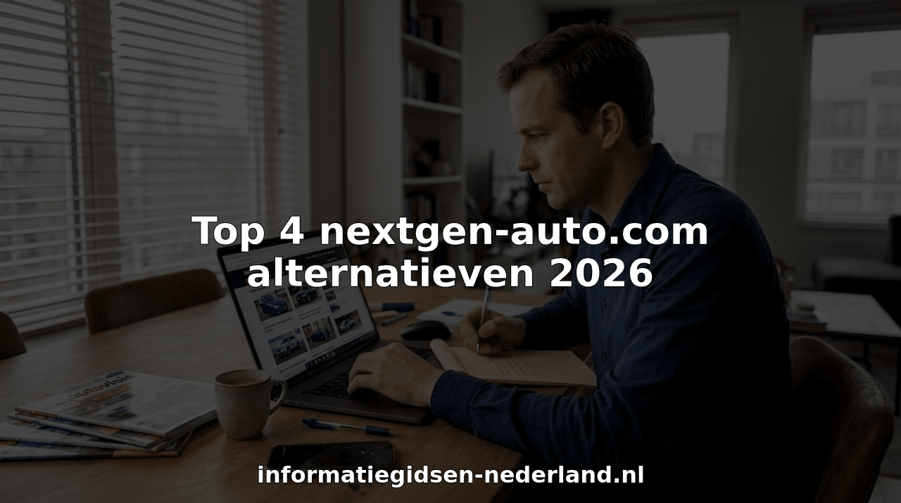 Thuis op mijn gemak als expert verschillende autovergelijkingssites beoordelen.