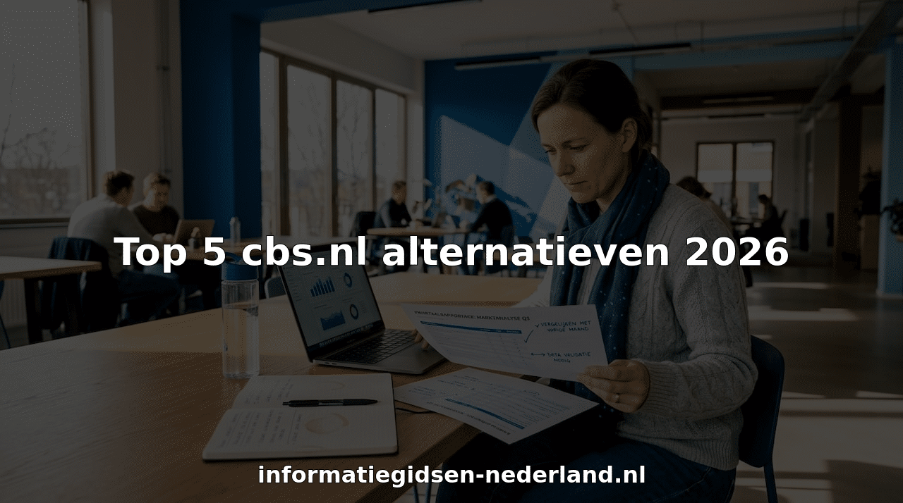 Een business analist die gegevens naast elkaar legt op kantoor