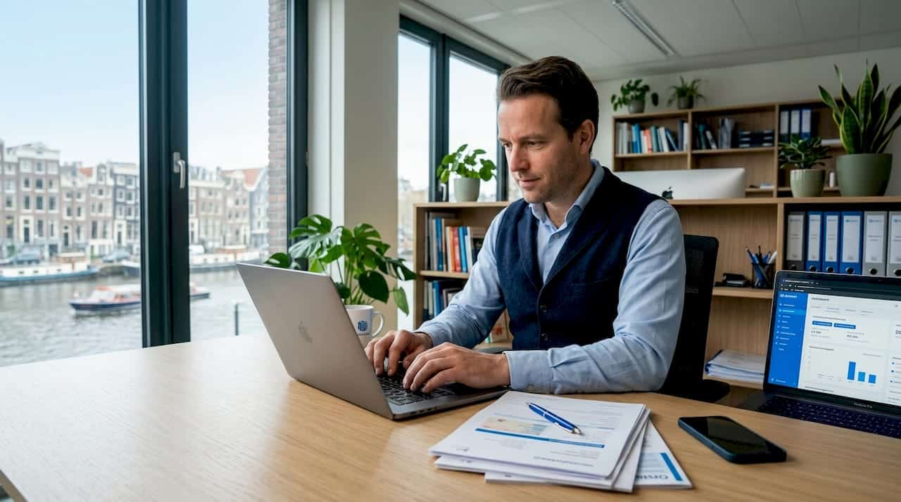 Ondernemer controleert thuis identiteitsbewijzen